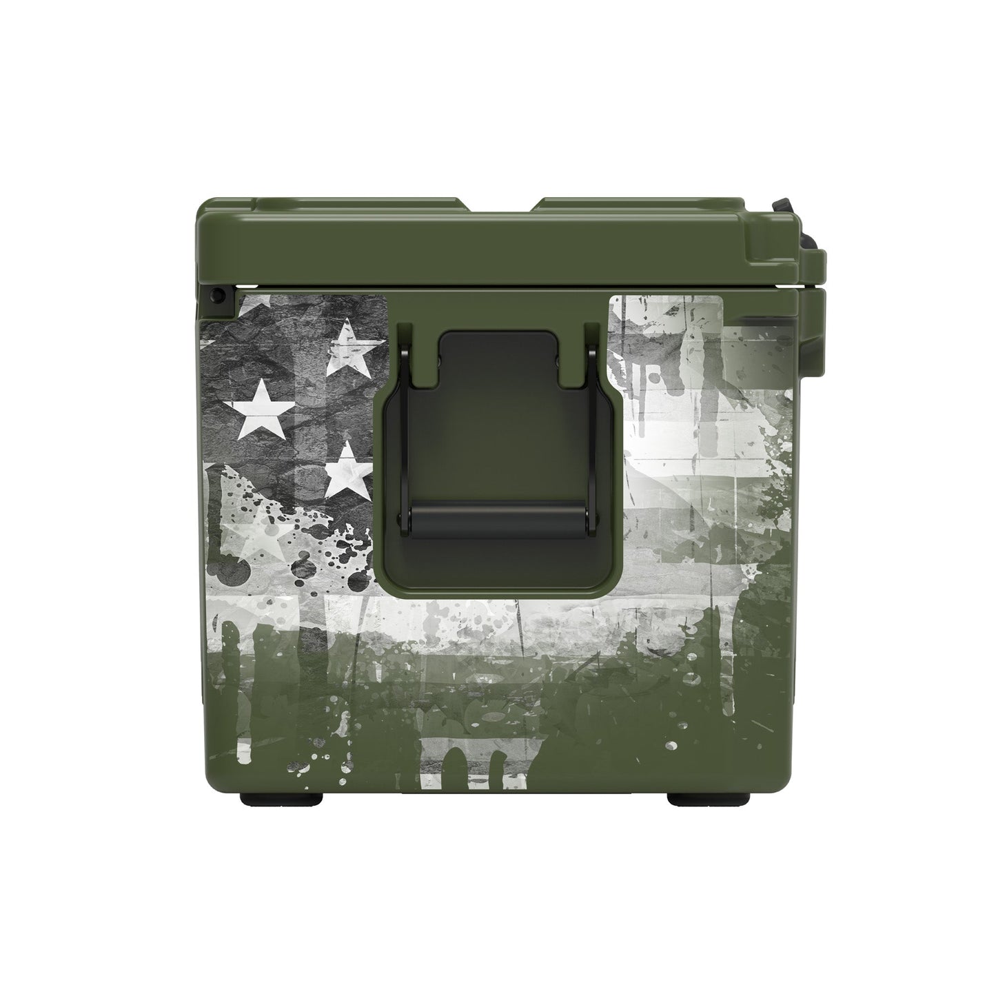 American Flag Hard Cooler
