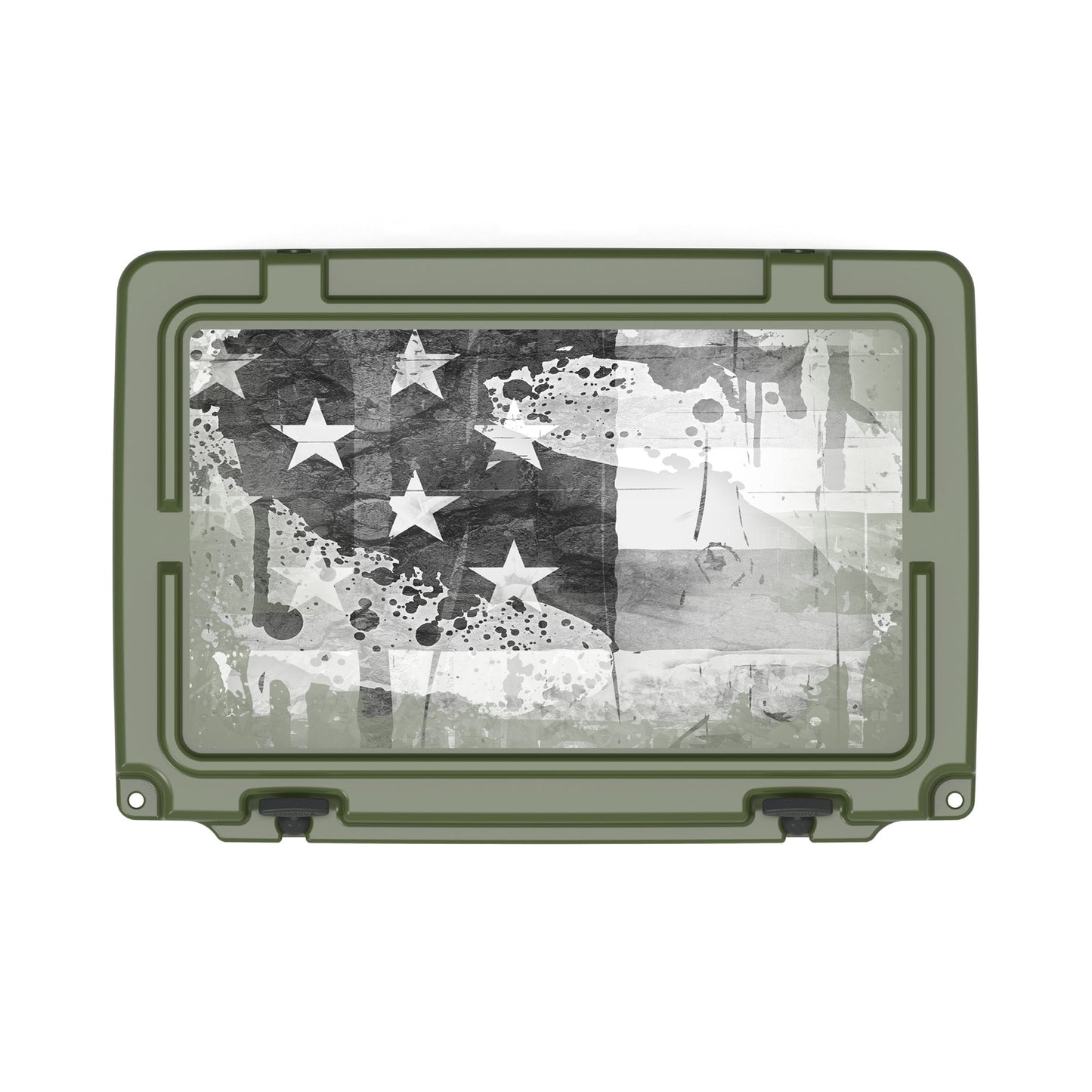 American Flag Hard Cooler