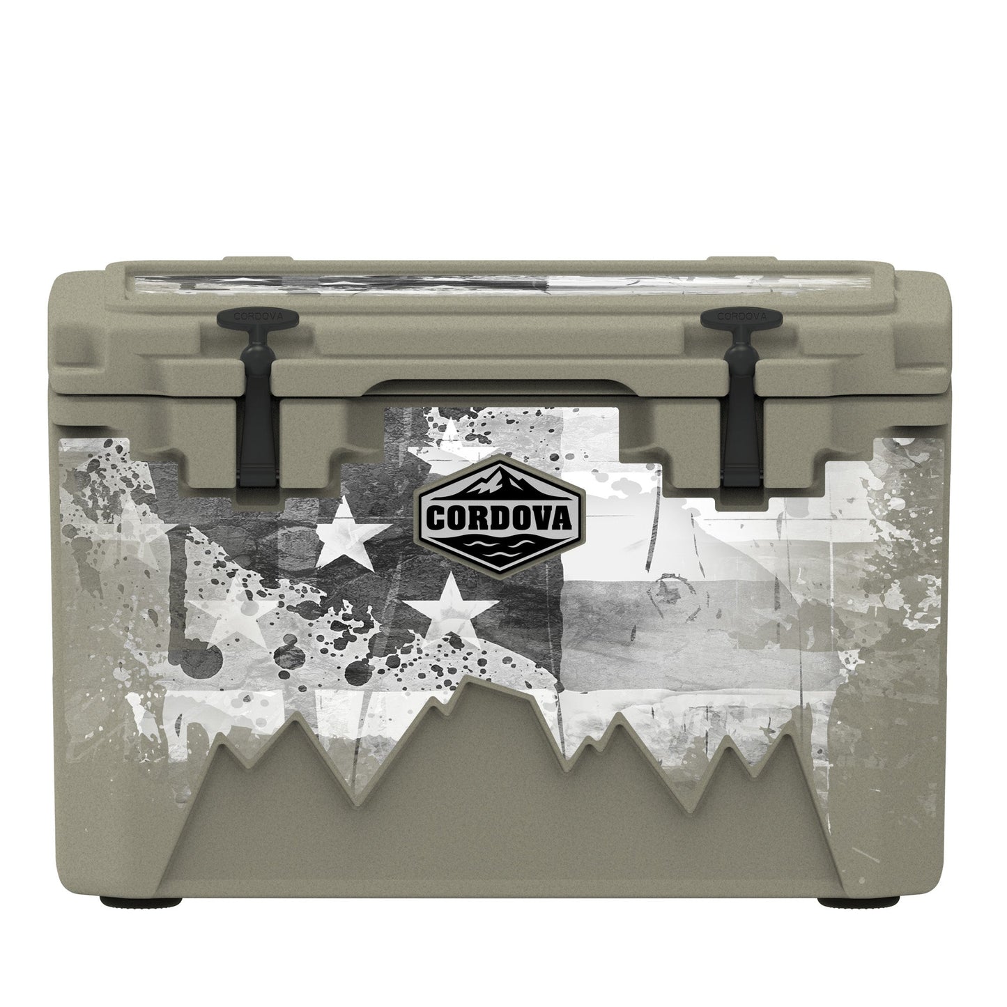 American Flag Hard Cooler