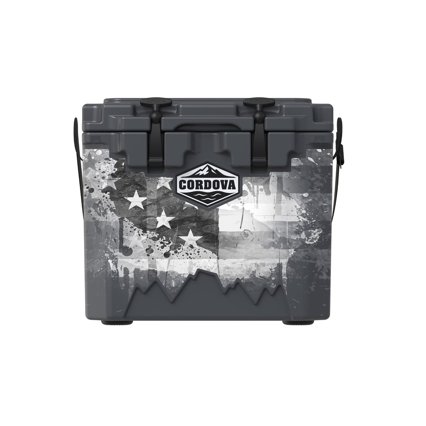American Flag Hard Cooler