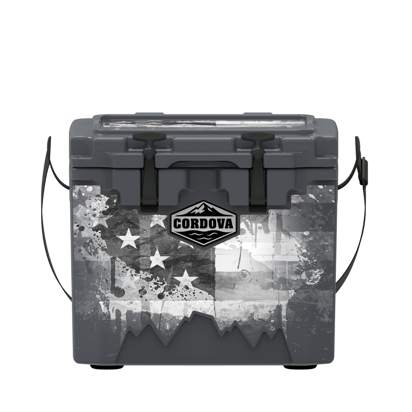 American Flag Hard Cooler