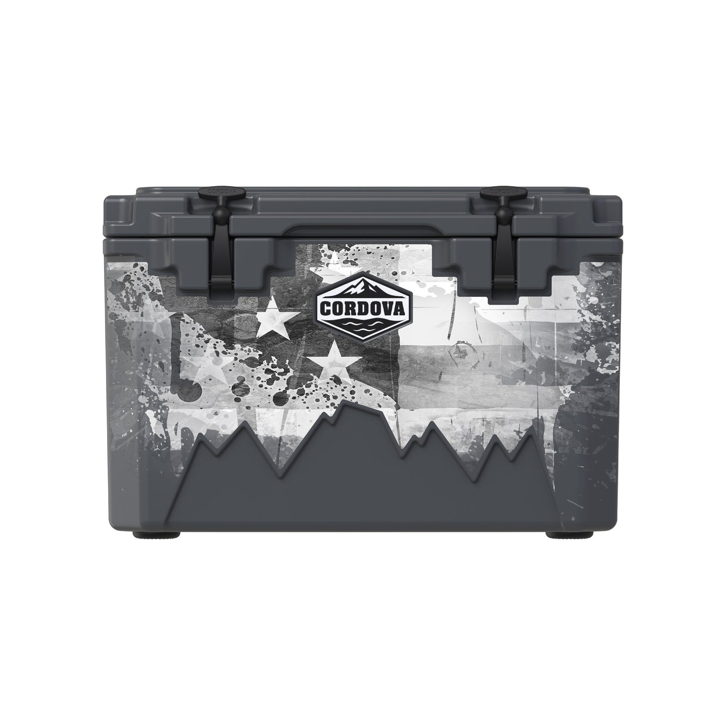 American Flag Hard Cooler