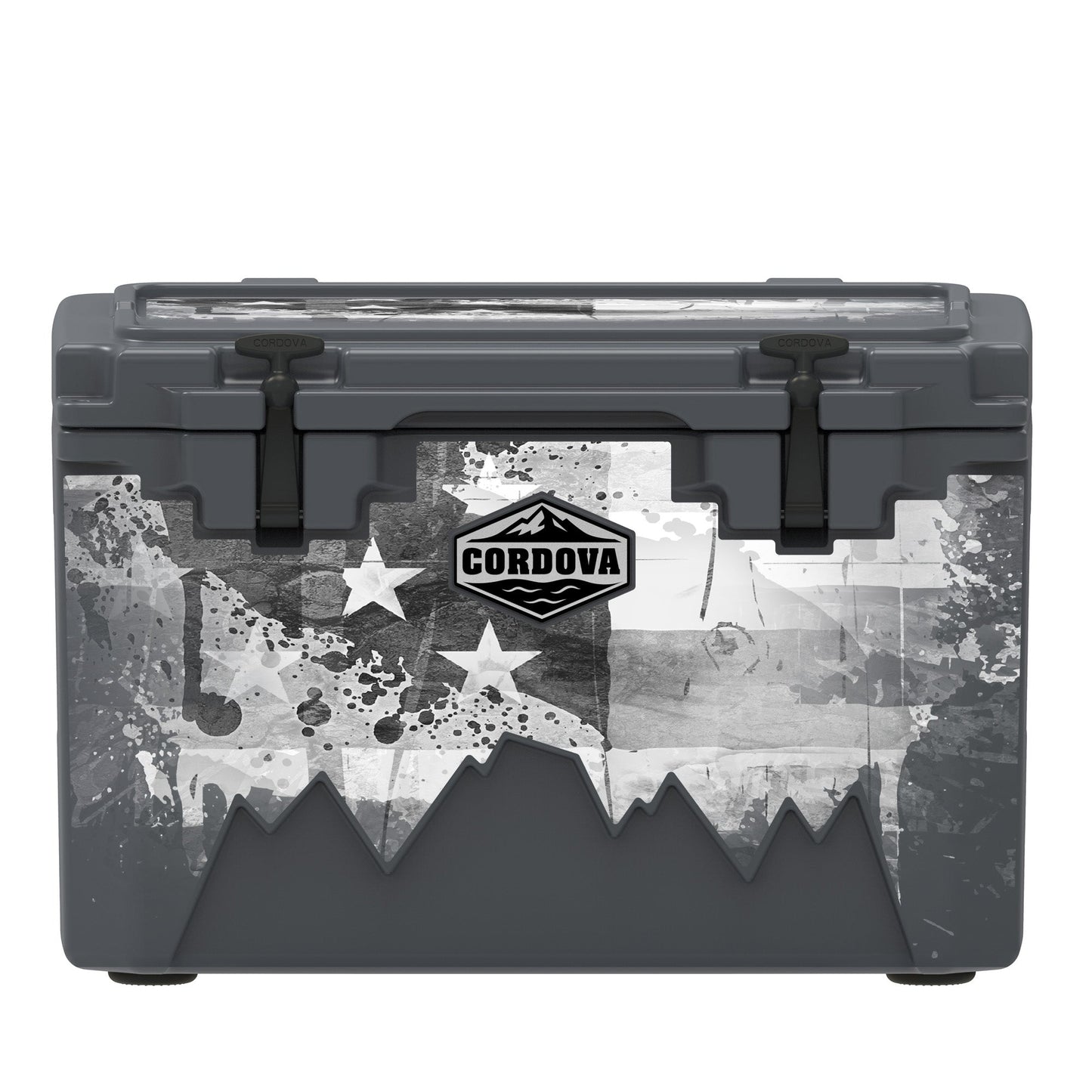American Flag Hard Cooler