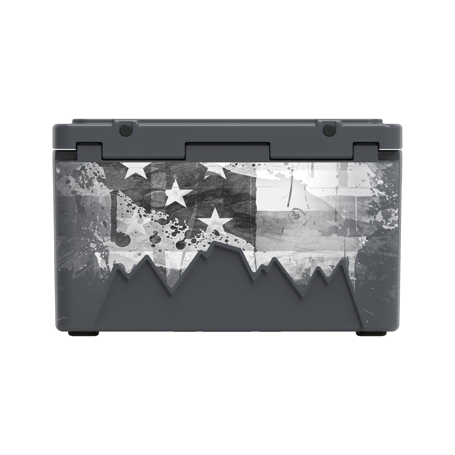 American Flag Hard Cooler