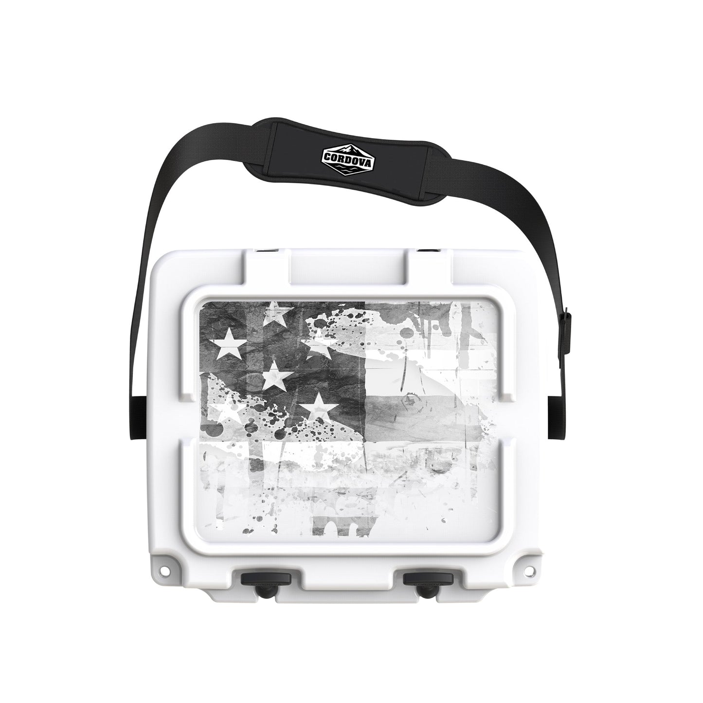 American Flag Hard Cooler