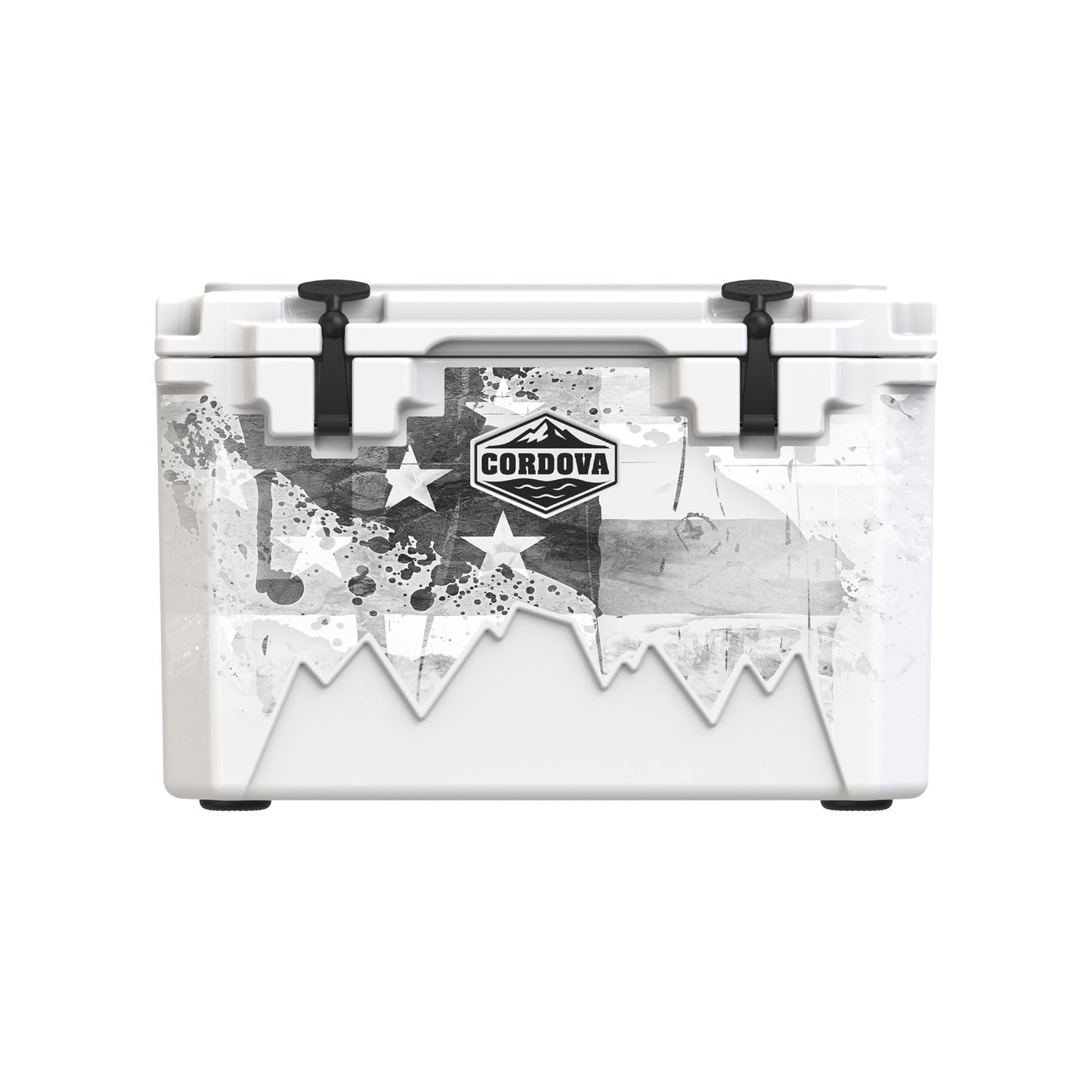 American Flag Hard Cooler