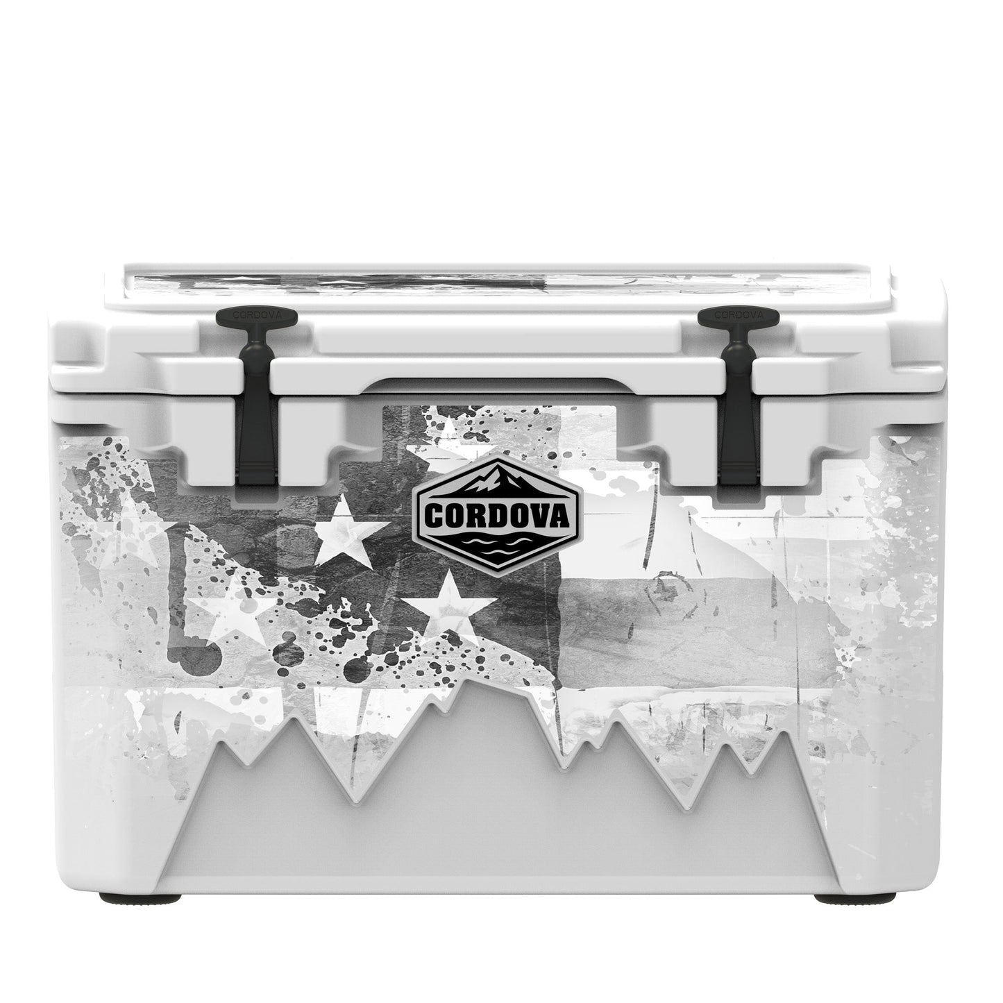 American Flag Hard Cooler