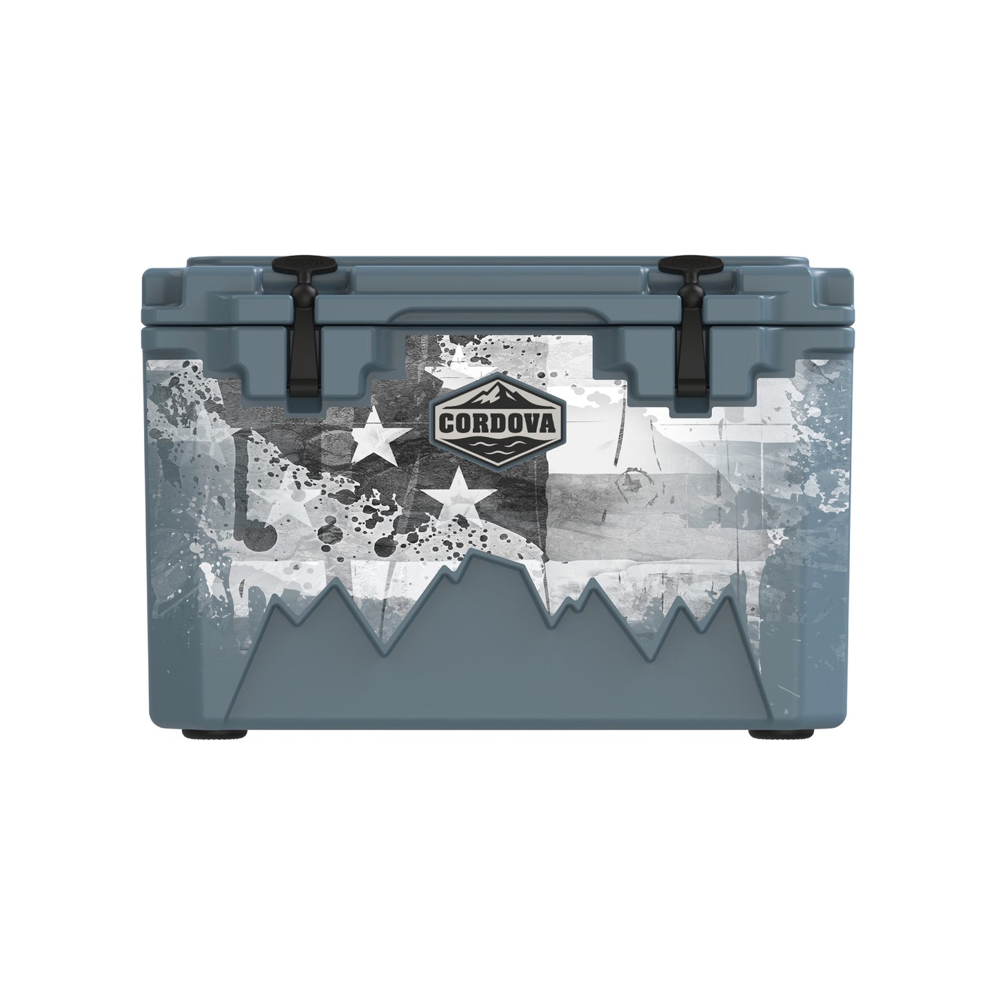 American Flag Hard Cooler