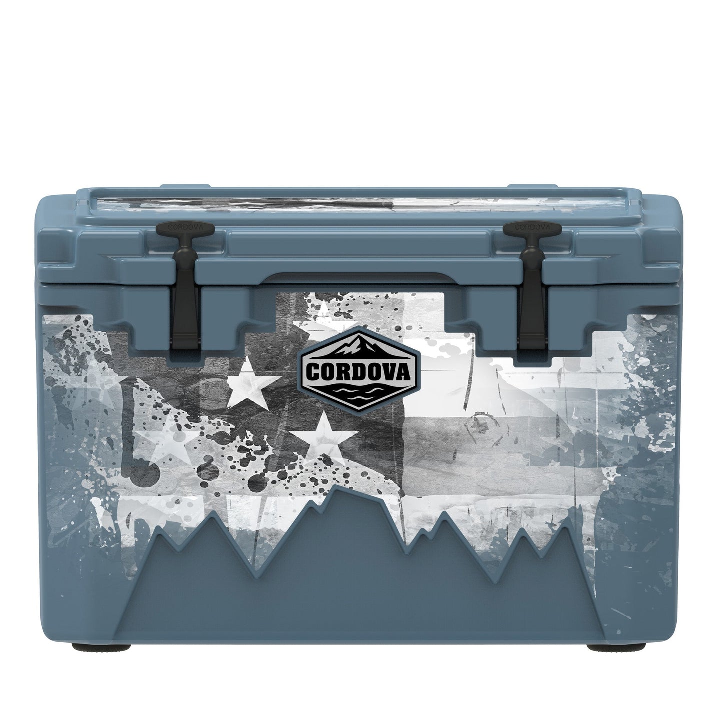 American Flag Hard Cooler
