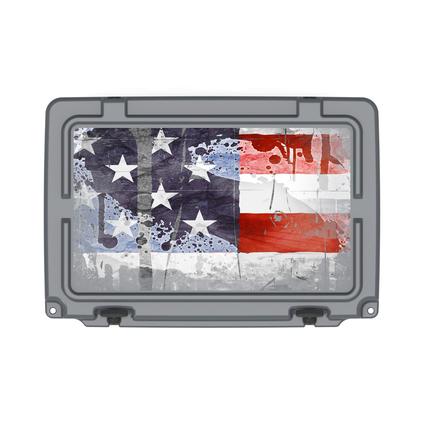 American Flag Hard Cooler