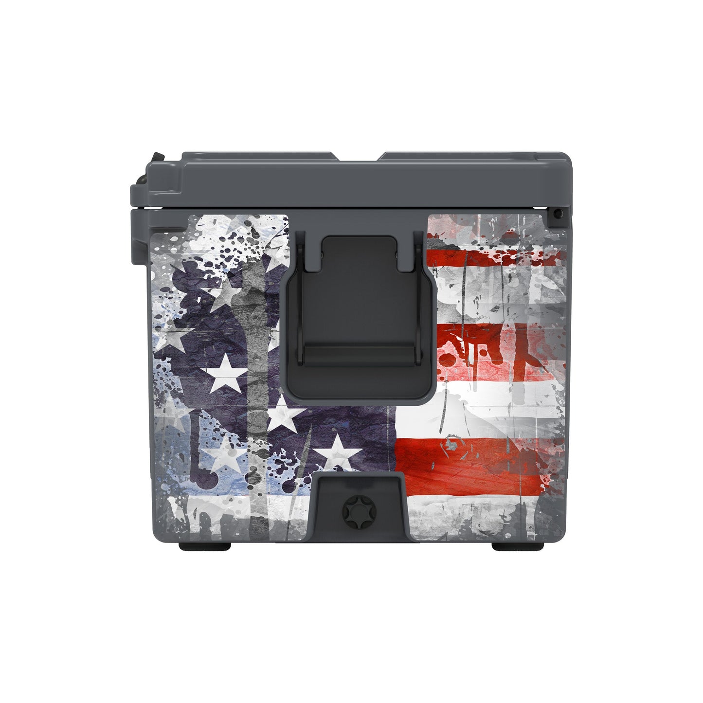 American Flag Hard Cooler