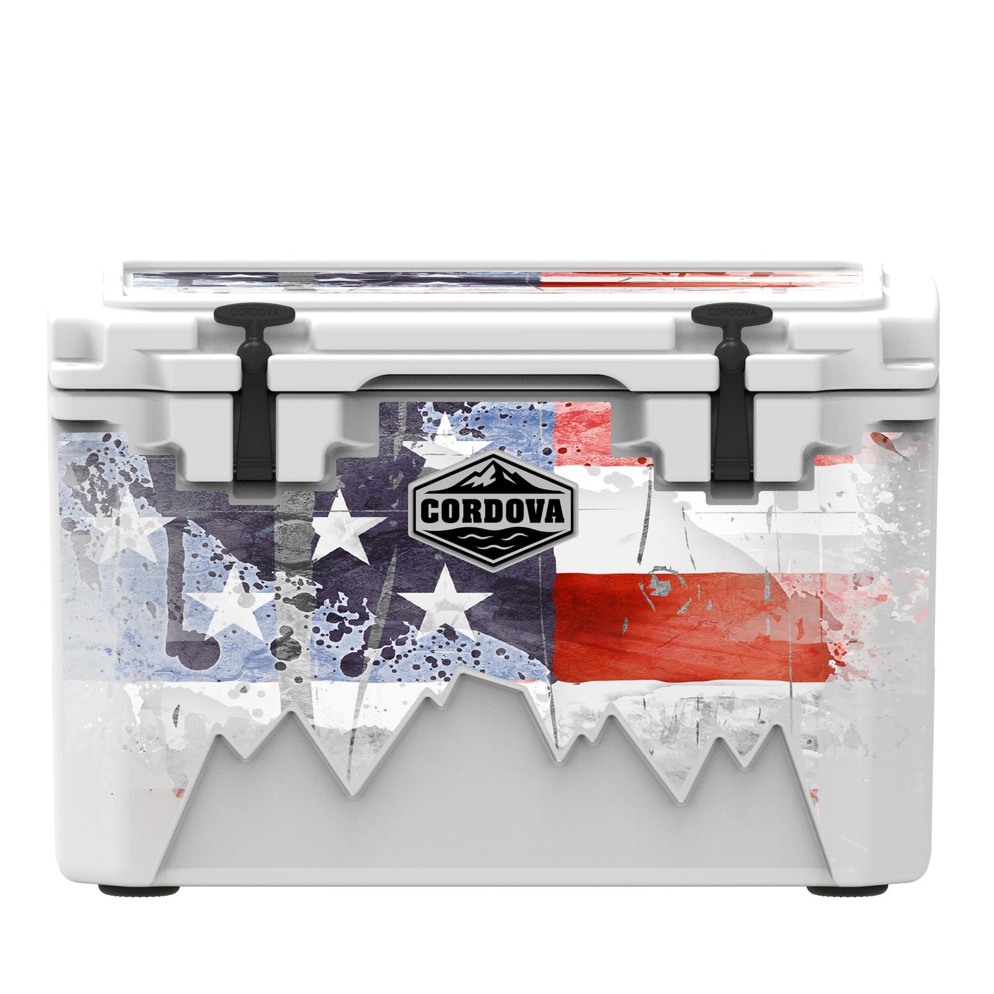 American Flag Hard Cooler