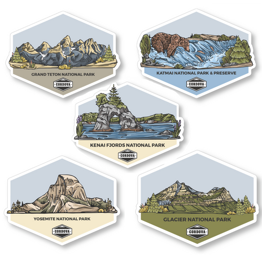 National Parks Sticker Collection
