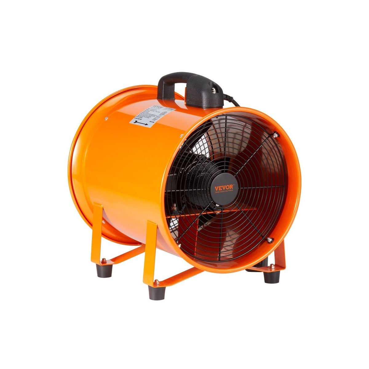 Portable Ventilator, 12 Inch Heavy Duty Cylinder